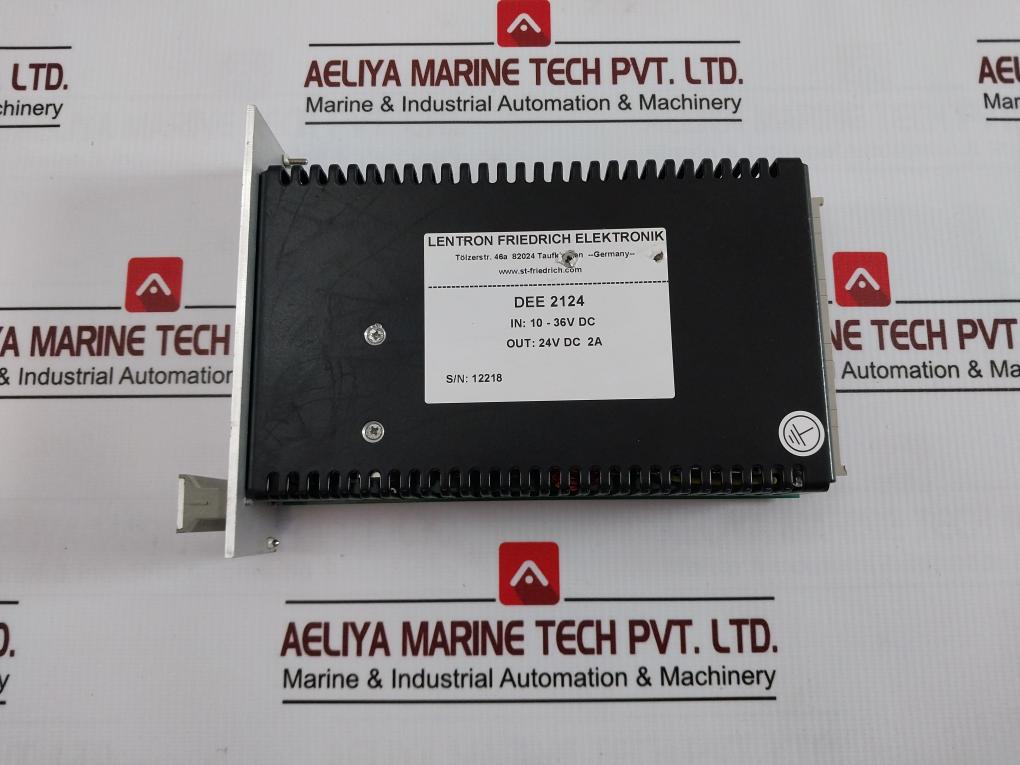 Lentron Friedrich Elektronik Dee 2124 Dc Power Supply 24V Dc 2A