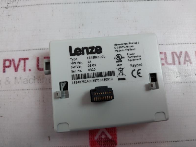Lenze Devices Ezaebk1001 Keypad Operating Module 400001196