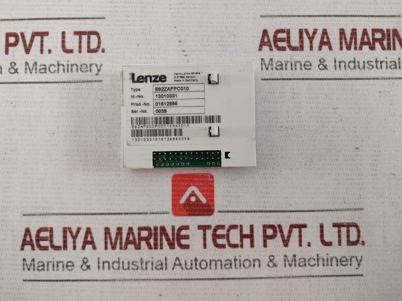 Lenze E82Zafpc010 Profibus Pt Function Module E82Af000P0C010Xx3D10 13010331