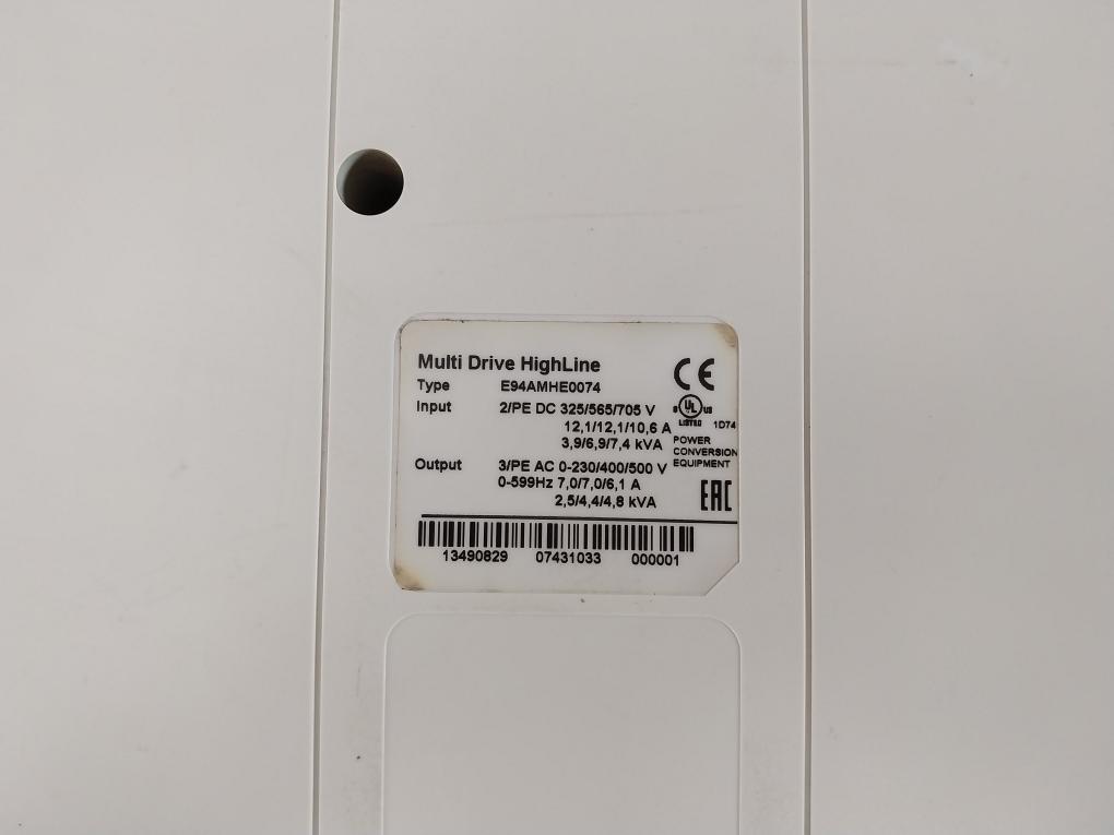 Lenze E94Amhe0074 Multi Drive Input-dc24V 0.90A Output-dc24V 0.70A
