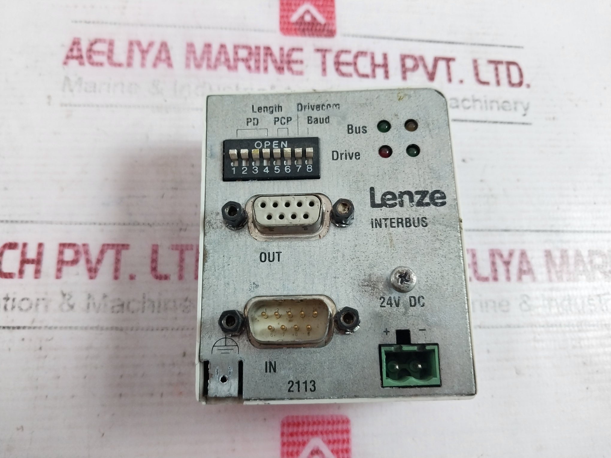Lenze Emf2113Ib Interbus Fieldbus Module 33.2113Ib.1A.11 01130753 00474517