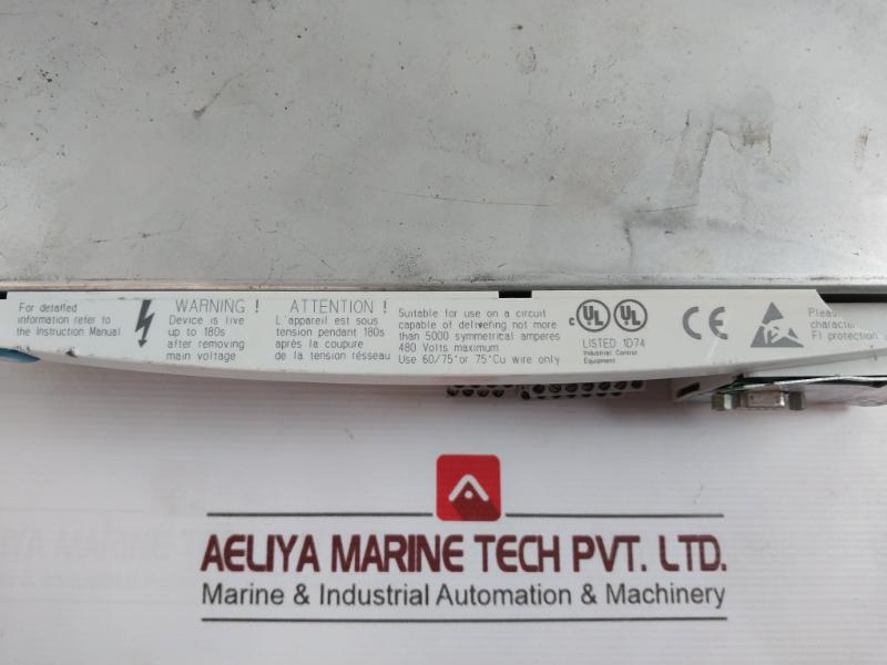 Lenze Evs9321-ep Servo Drive Inverter 24V Dc 2133 60A8 480V