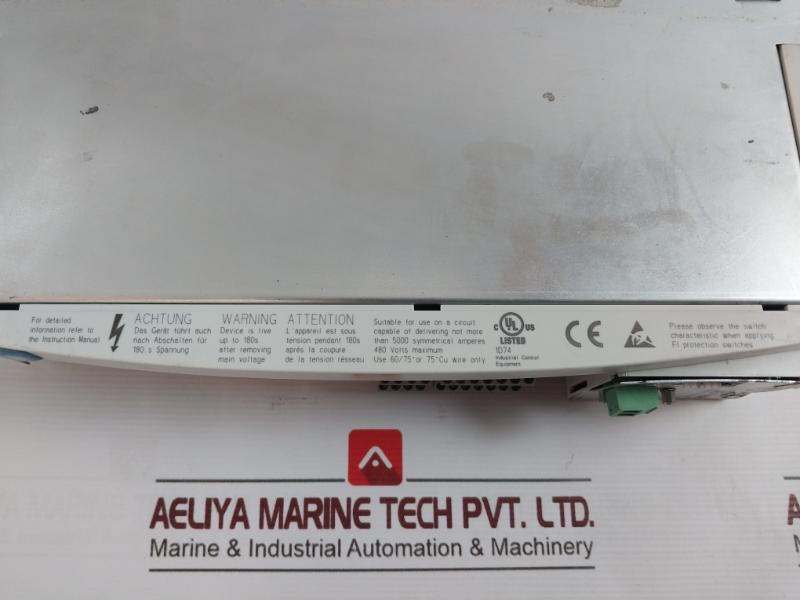 Lenze Evs9322-ep Servo Drive 44A8 2133 24V Dc 0-480V 2.5A 2.1Kva 0-480Hz