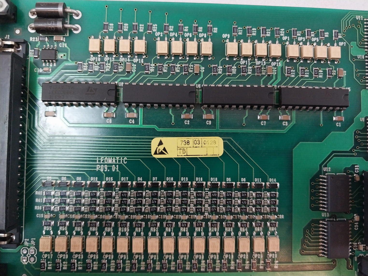 Leomatic P09.01 Digital I/O Printed Circuit Board