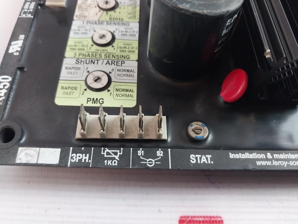 Leroy-somer R450 Automatic Voltage Regulator Board 50Hz/60Hz