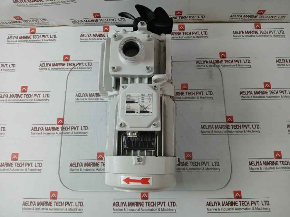 Leroy Somer 3-ph Ls90L Angled Geared Motor Ip 55 6505998