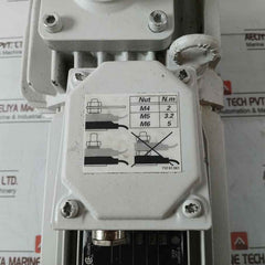 Leroy Somer 3-ph Ls90L Angled Geared Motor Ip 55 6505998