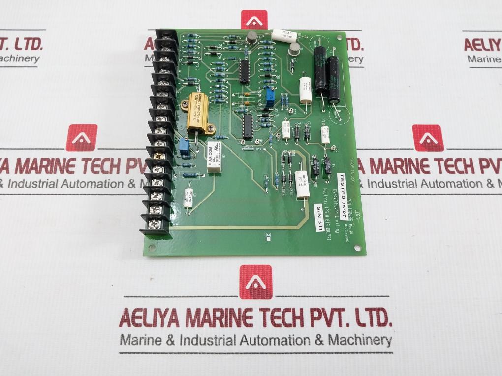 Lers Kw/Kva Power Limiting Board 160406