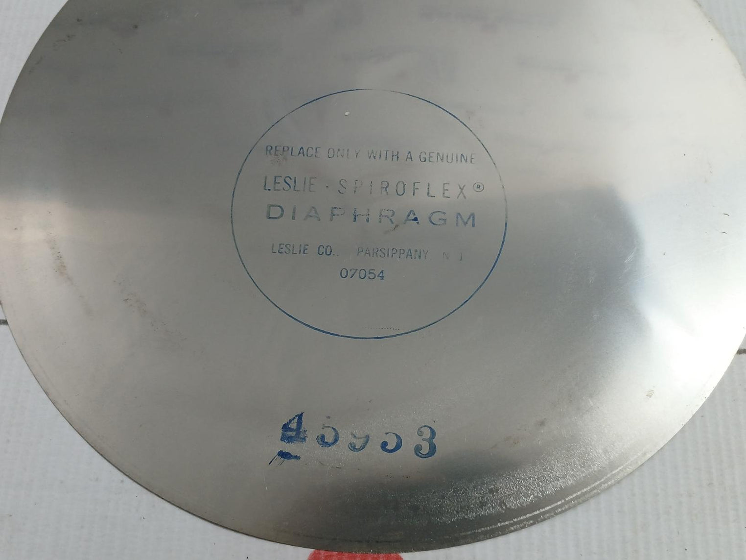 Leslie Spiroflex 55063 Diaphragm
