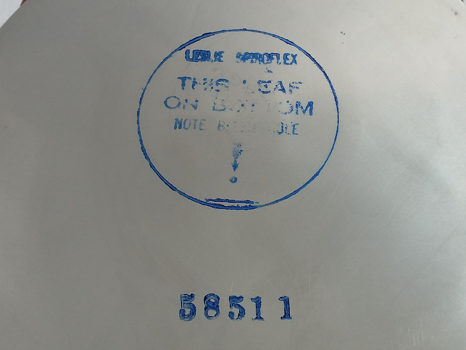 Leslie Spiroflex 55063 Diaphragm