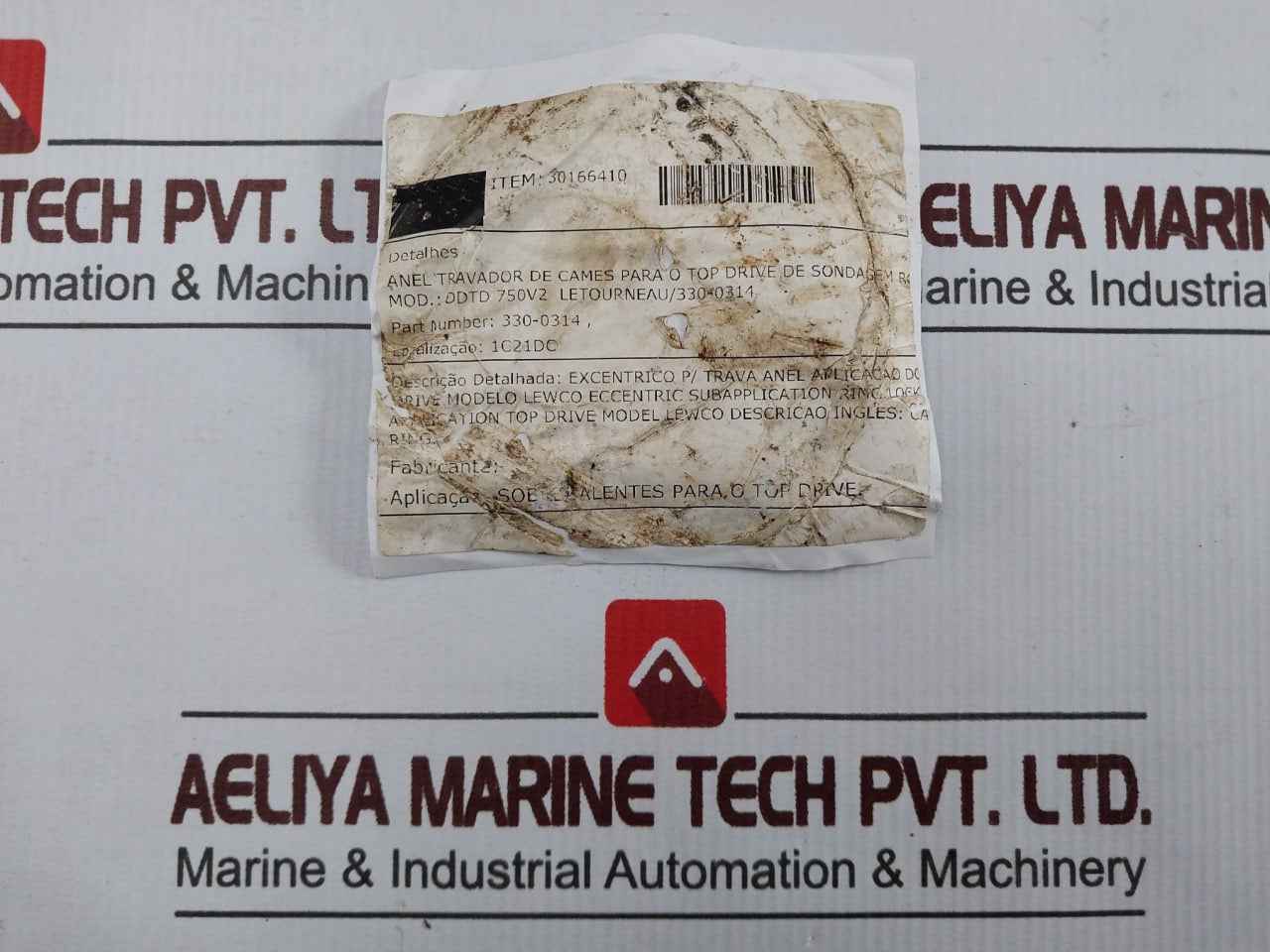 Letourneau 330-0314 Camshaft Locking Ring For Top Drive