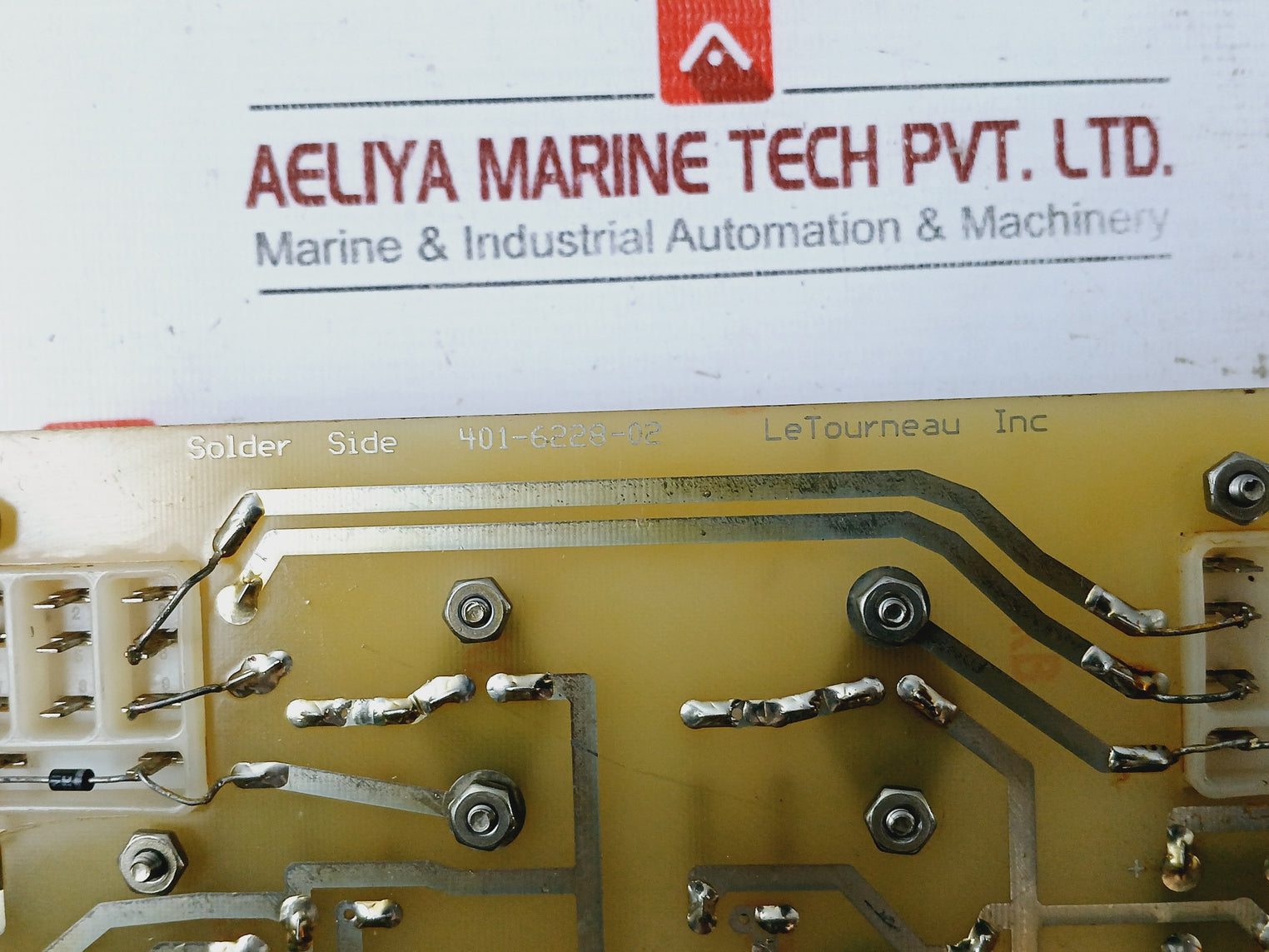 Letourneau 401-6228-2 Printed Circuit Board 401-6205