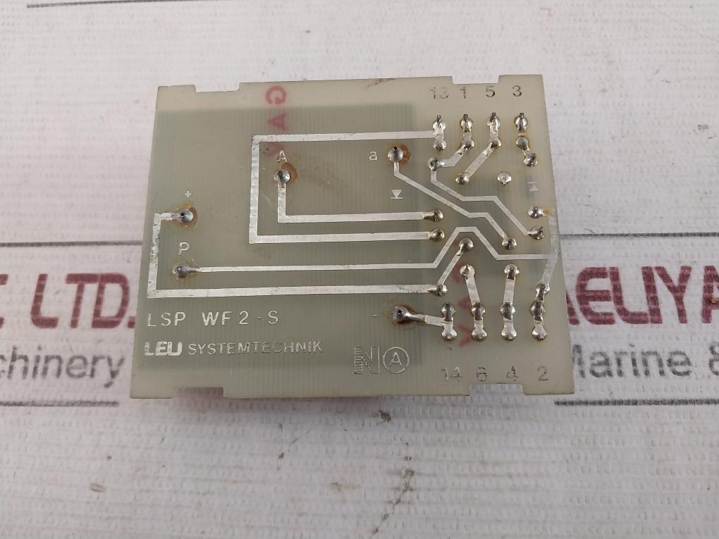 Leu Systemtechnik Lsp Wf2-s Monitoring Board 24V V23040-a0004-b201