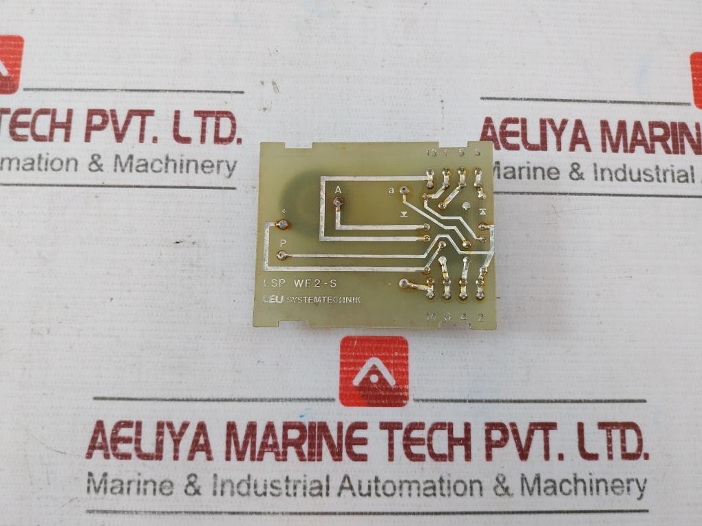 Leu Systemtechnik Lsp Wf2-s Monitoring Board V23040-a0004-b201 24V