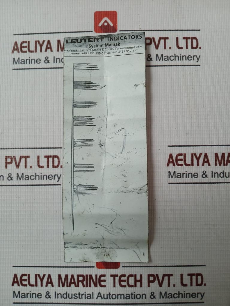 Leutert 50 Z 1 Engine Indicator Set 50Z1-93264 125Bar 1/5, 50/30Bar 1 Bar=0,4Mm