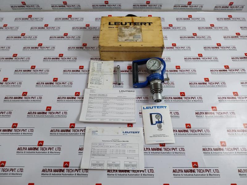 Leutert Msi3 Peak Pressure Indicator 0-160 Bar Ignition Pressure Measuring Device