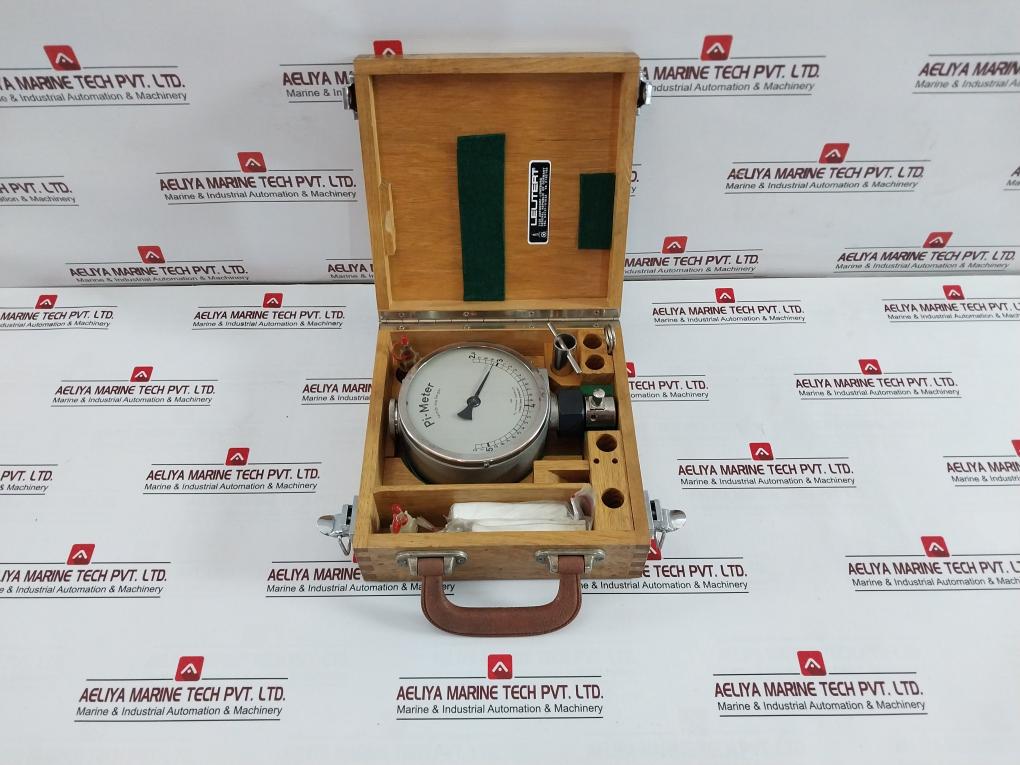 Leutert Pi-meter Mean Time Pressure Indicator Set 2.6-5.2 Bar 8292