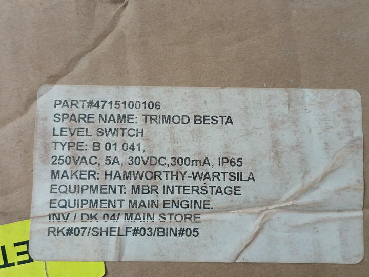 Level Switch B 01 041 Trimod Besta