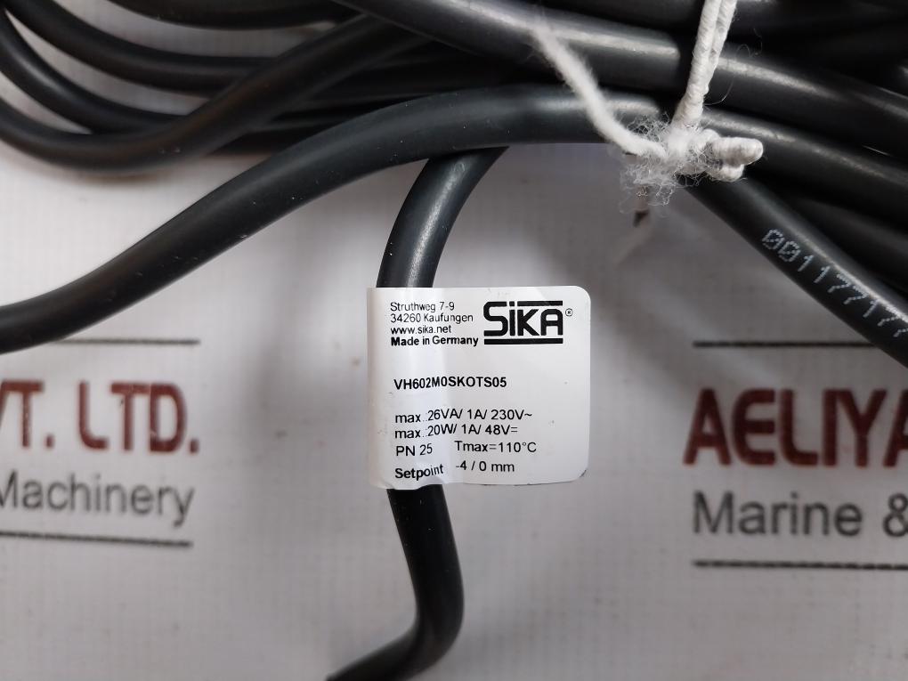 Level Switch Vh602M0Skots05 Sika 5-meter 26Va 1A 230V