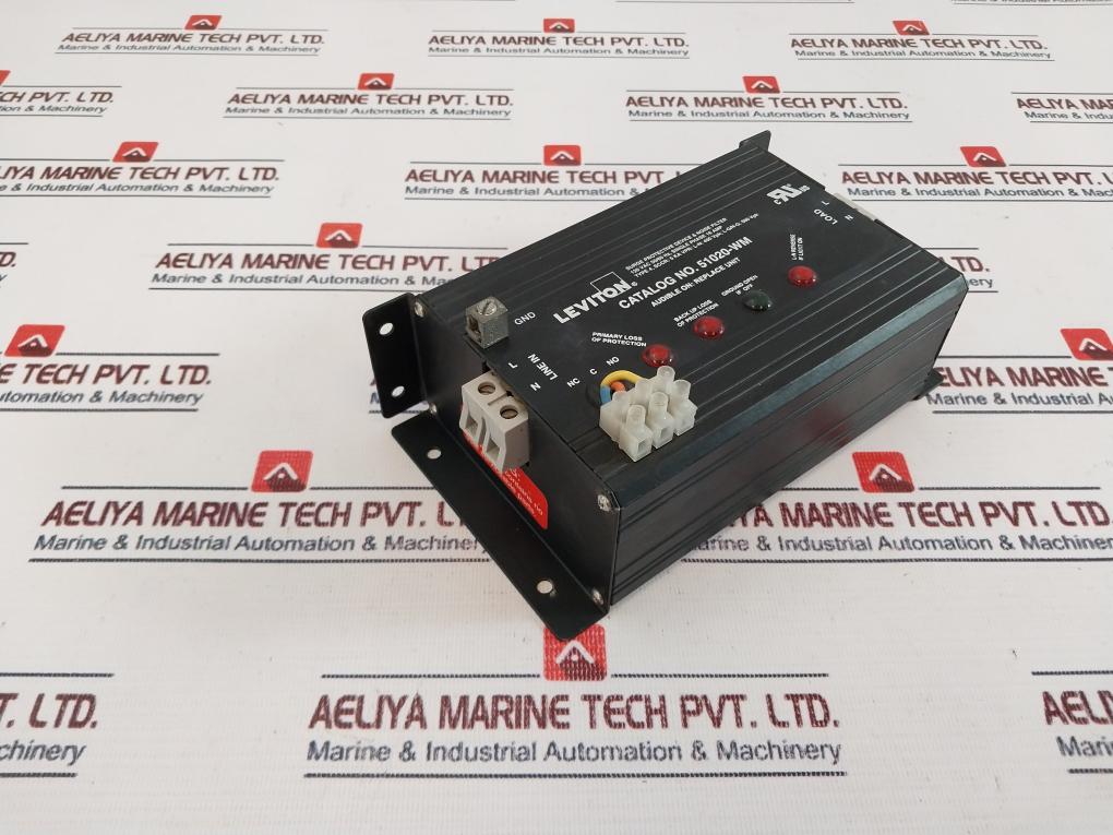 Leviton 51020-WM Surge Protective Device & Noise Filter 16Amp 120Vac 50/60Hz