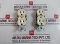 Lot of 7X Leviton 5320-ICP Duplex Receptacle 15A 125V