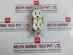 Lot of 7X Leviton 5320-ICP Duplex Receptacle 15A 125V