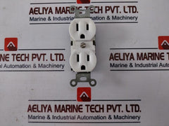 Lot of 2X Leviton Duplex Receptacle 15A 125V