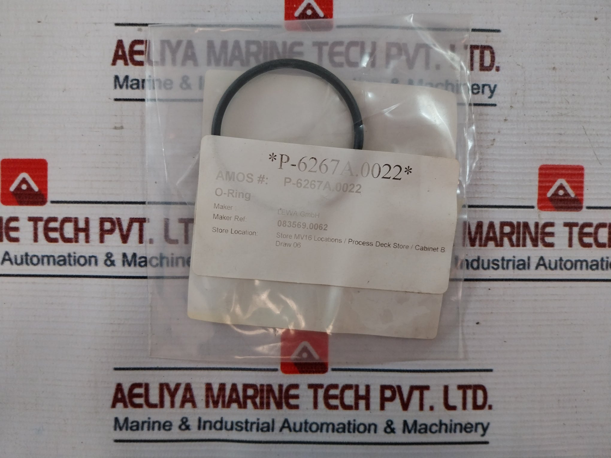 Lewa P-6267A O-ring Connecting Rod Ball Valve P-6267A.0019