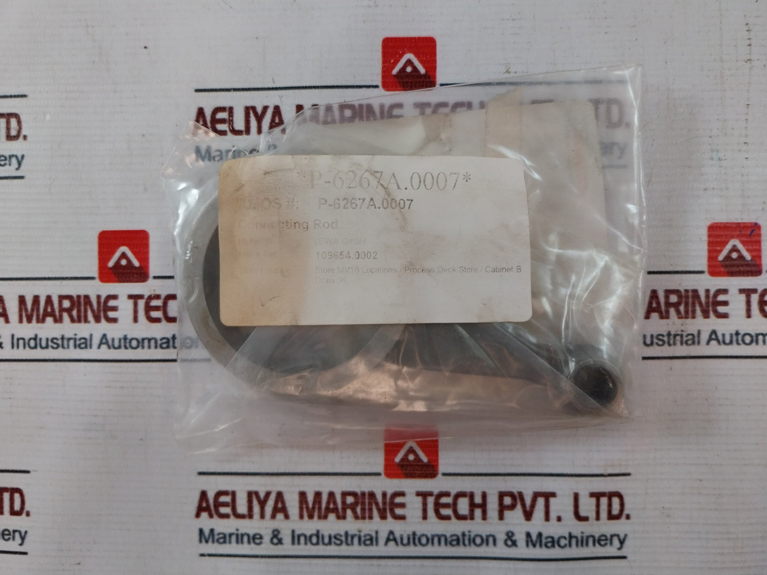 Lewa P-6267A O-ring Connecting Rod Ball Valve P-6267A.0019