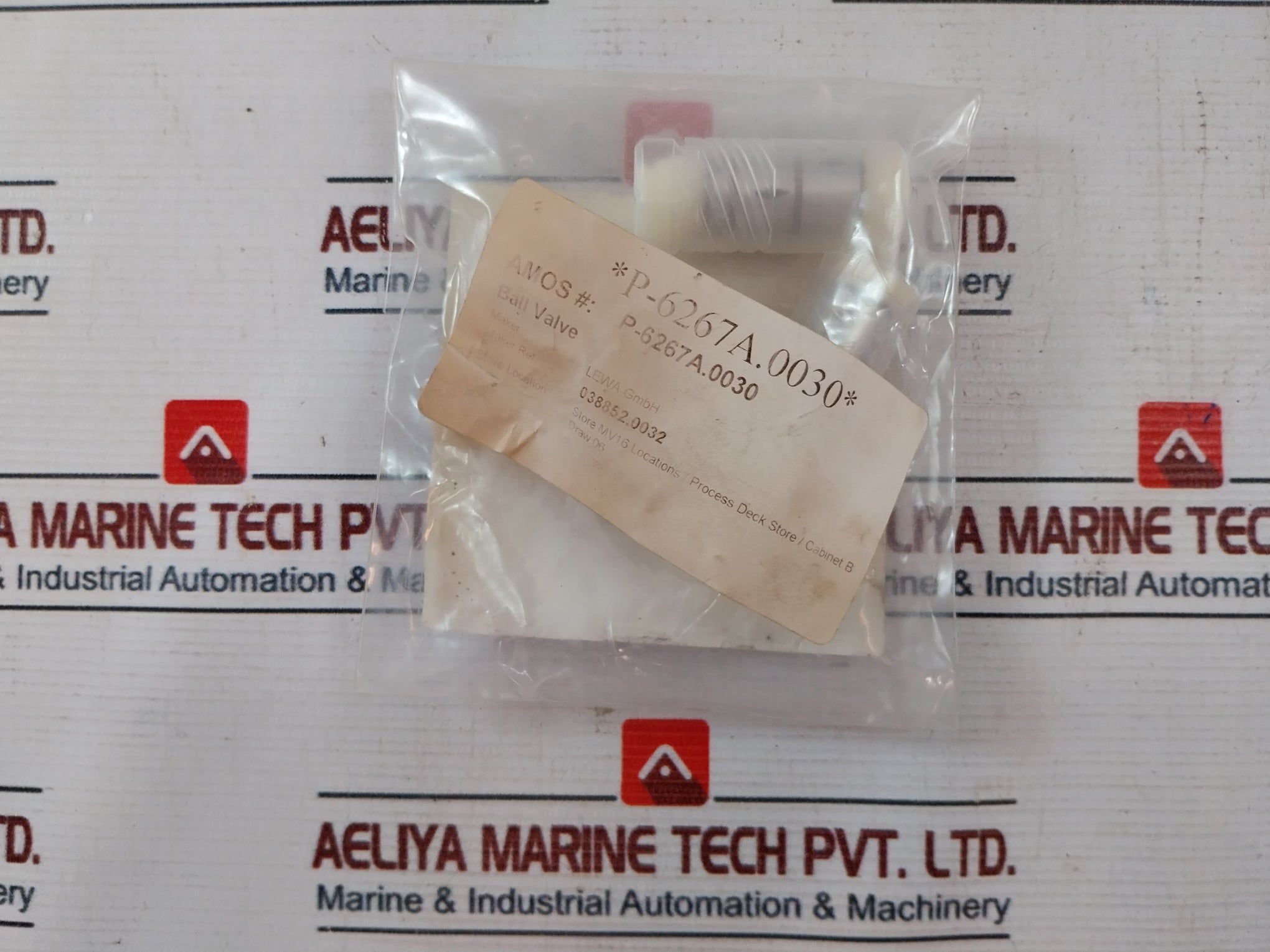 Lewa P-6267A O-ring Connecting Rod Ball Valve P-6267A.0019