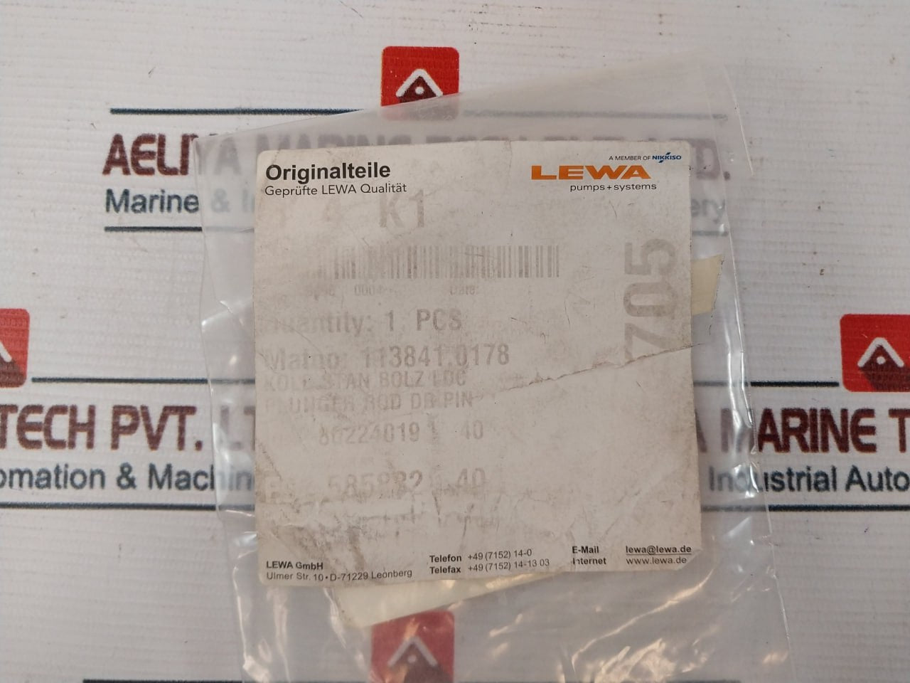 Lewa 083082.0122 Ball Valve Set