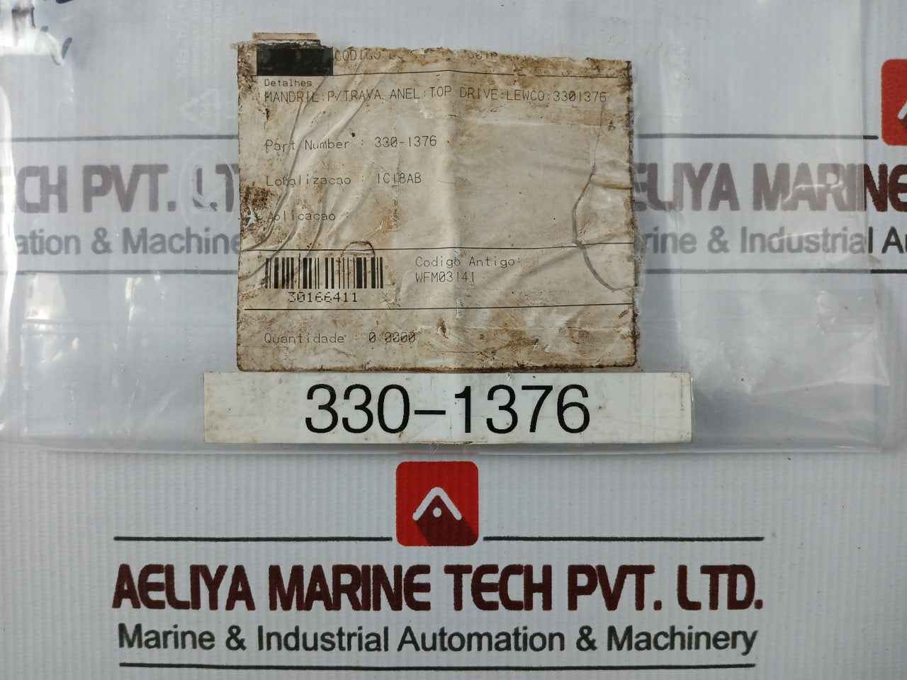 Lewco 330-1376 Mandril Chuck For Ring Lock Top Drive Wfm03141