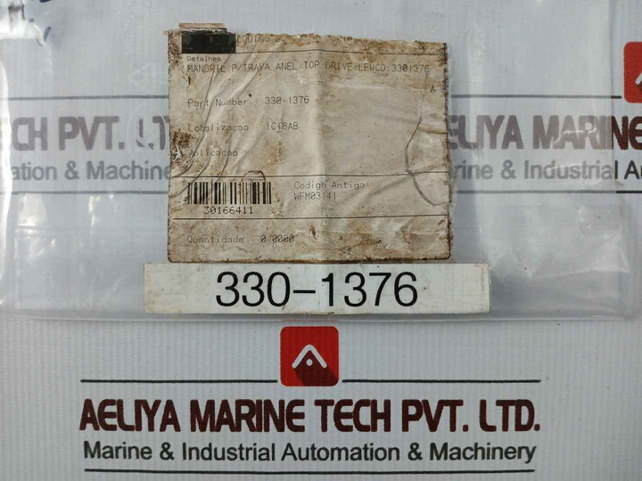 Lewco 330-1376 Mandril Chuck For Ring Lock Top Drive Wfm03141
