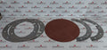 Lewco 515-9090 Shim Bearing Retainer Set For Drawworks Ldw 1500K, 515-9089