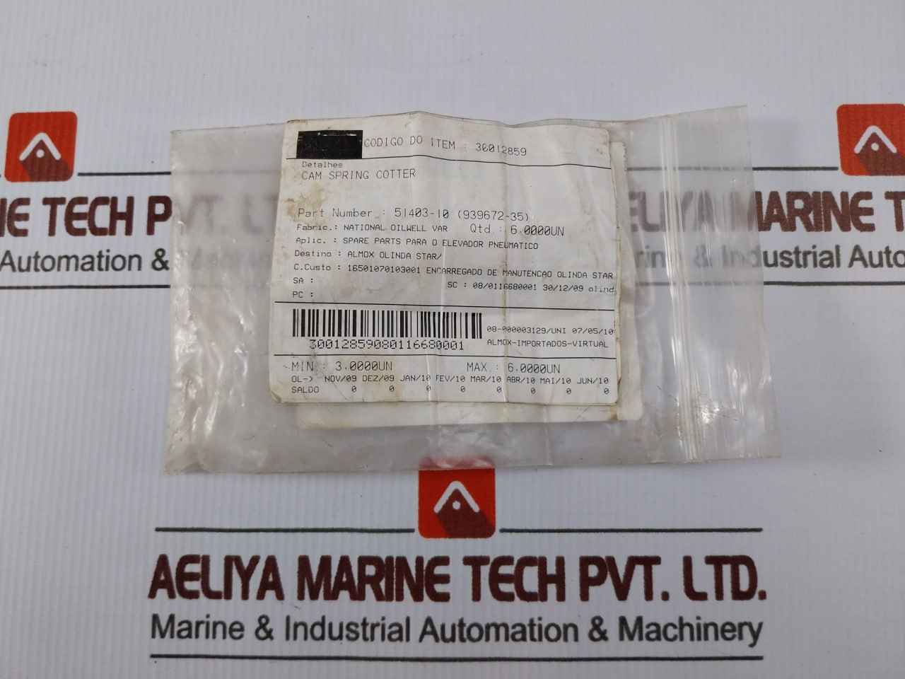 Lewco 9L-es603 Spring Energized Seal 30065631