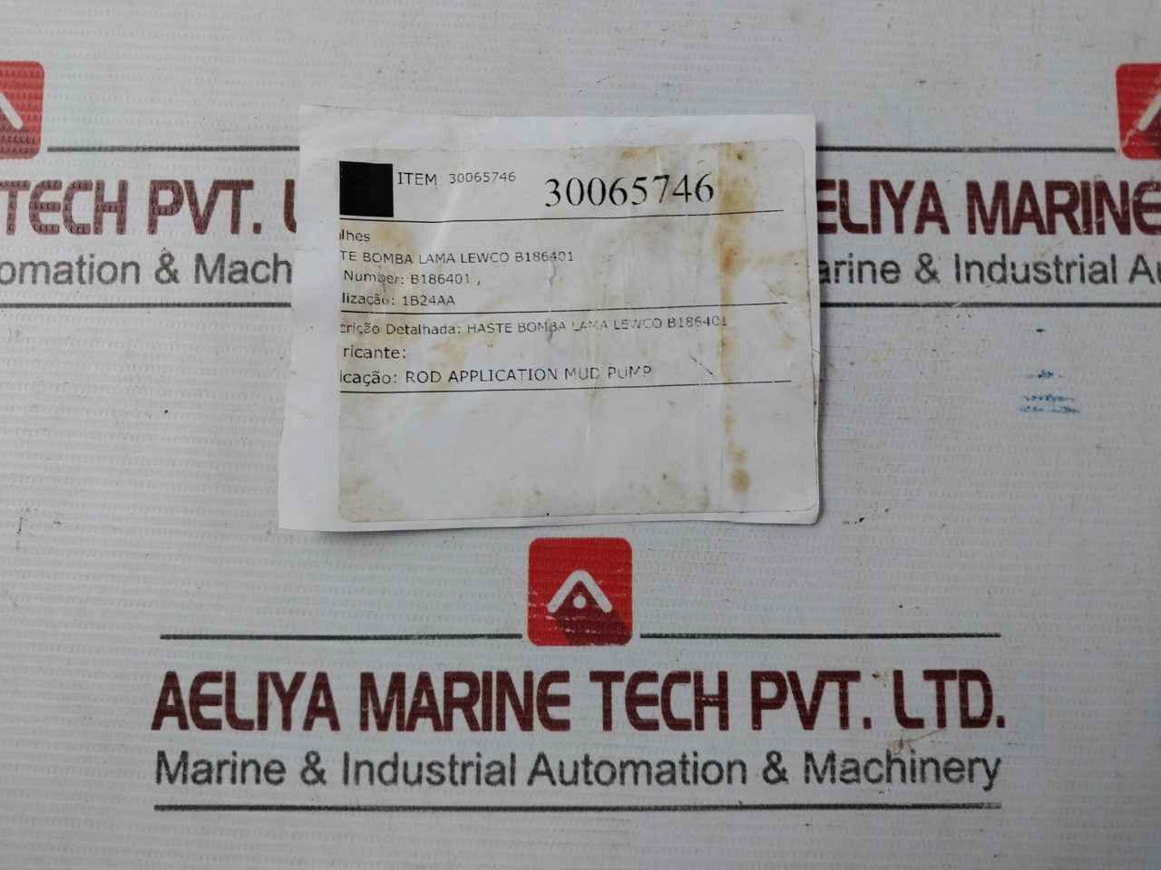 Lewco B186401 Mud Pump Rod Set