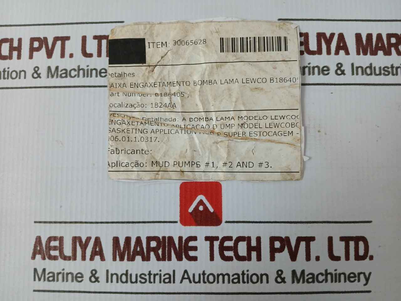 Lewco B186405 Gasketing Unit For Mud Pump System 30065628