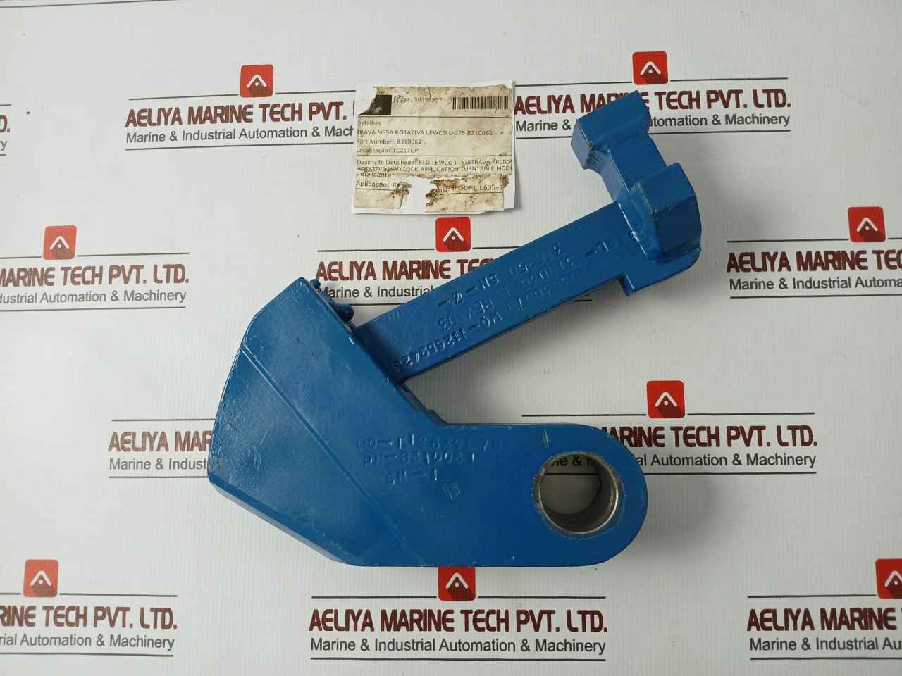 Lewco B310062 L-375 Lock Application For Turntable Mod Rev 03 1503636070