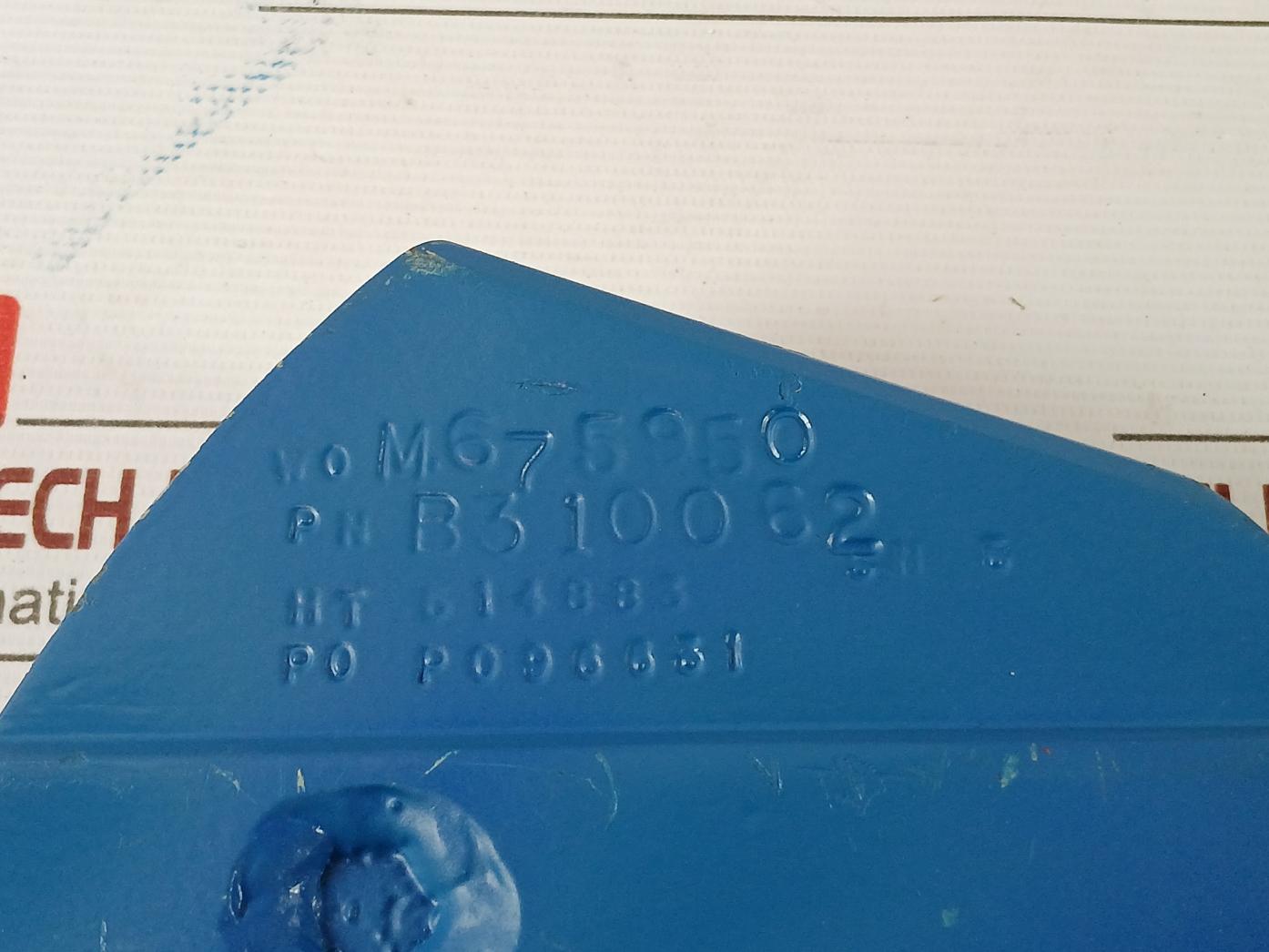 Lewco B310062 Rotary Table Lock L-375 For Turntable Model L605-1, B310061 Rev: 0