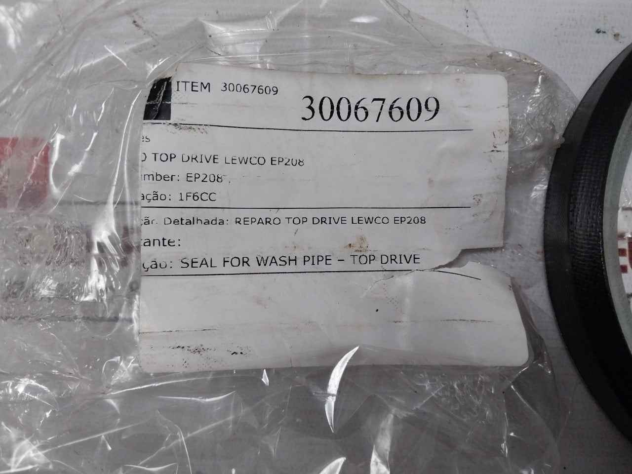 Lewco Ep208 Seal For Wash Pipe-top Drive Set 30067609