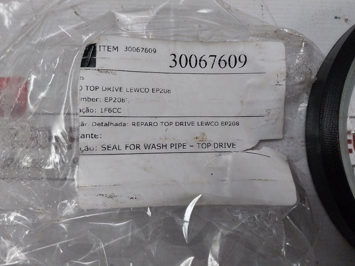 Lewco Ep208 Seal For Wash Pipe-top Drive Set 30067609