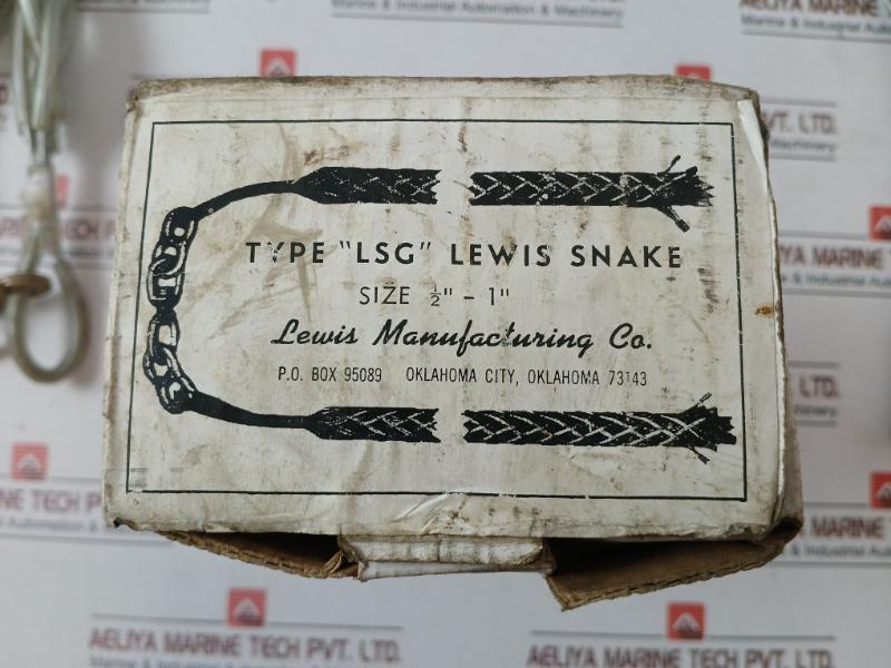 Lewis Lsg Snake Wire Rope 1/2"-1" 2500 Lbs