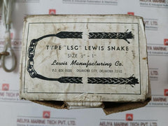 Lewis Lsg Snake Wire Rope 1/2"-1" 2500 Lbs