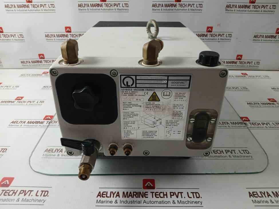 Leybold Sv25 9550363 Sogevac Vacuum Pump 3000071090810 200v 5.5a 60hz
