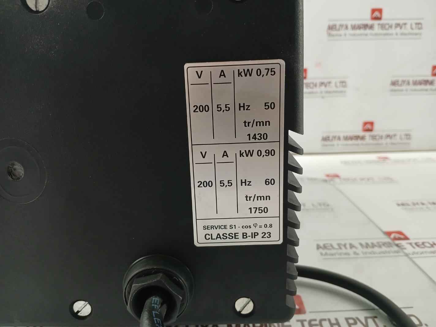 Leybold Sv25 9550363 Sogevac Vacuum Pump 3000071090810 200v 5.5a 60hz