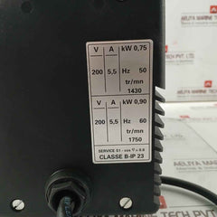 Leybold Sv25 9550363 Sogevac Vacuum Pump 3000071090810 200v 5.5a 60hz