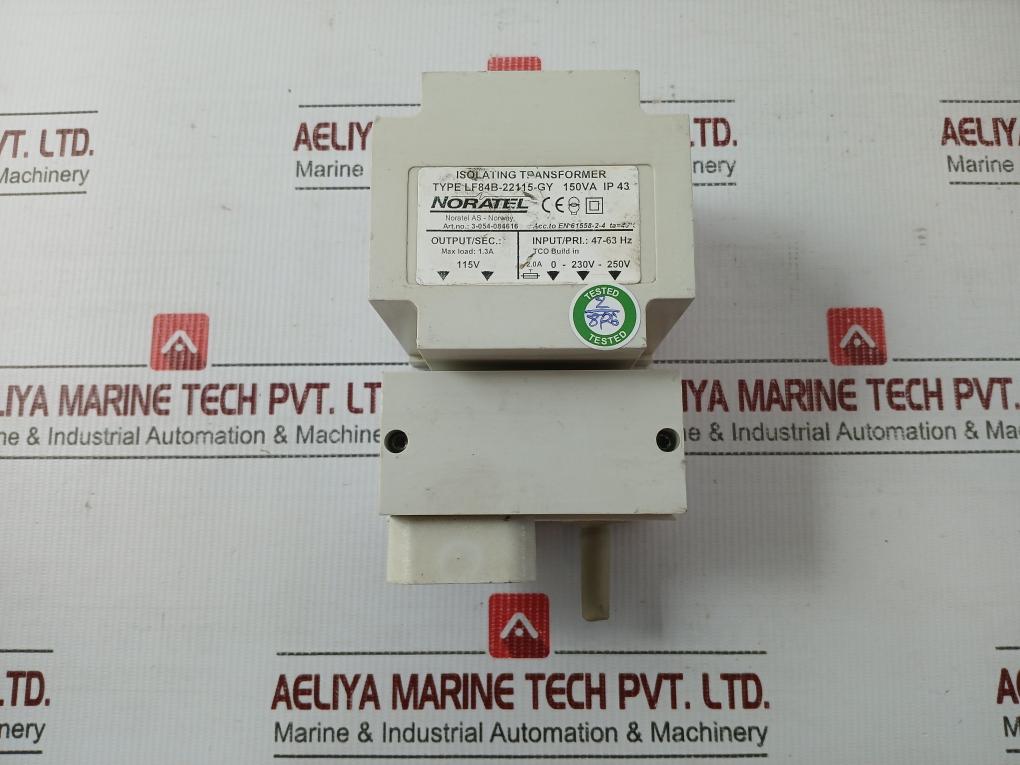Lf84B-22115-gy-Isolating-Transformer-47-63Hz-1-3A-Noratel-209034-1