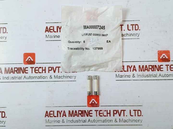 Lot of 6X LF Fuse 3.2A/250VP MA00007245 032603.2MXP