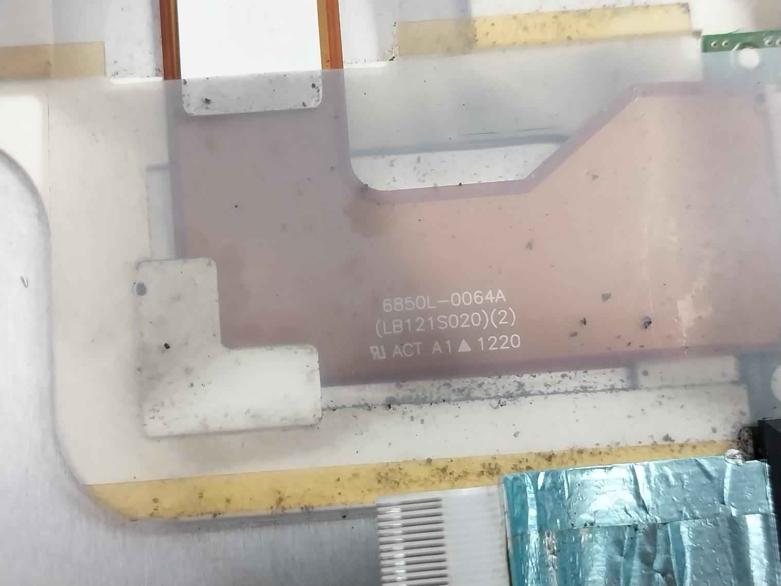 Lg.Philips Lb121S03-td01-b11 Lcd Display Module 6870S-0370A 94V-0