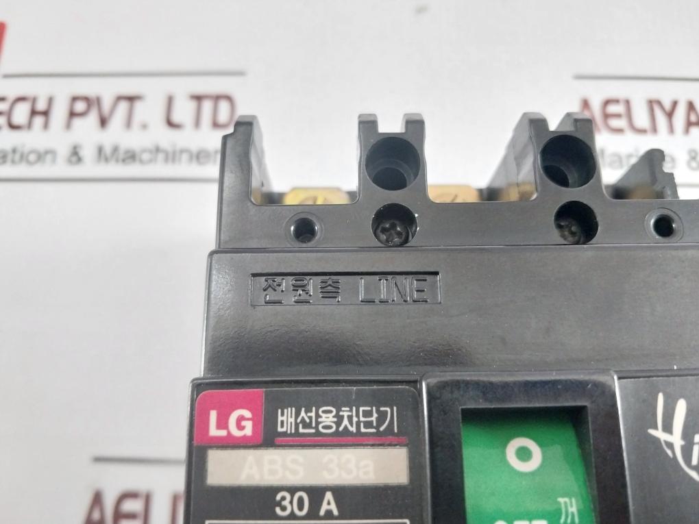 Lg Abs 33A Molded Circuit Breaker Ac600V 2.5Ka Ac220V 10Ka